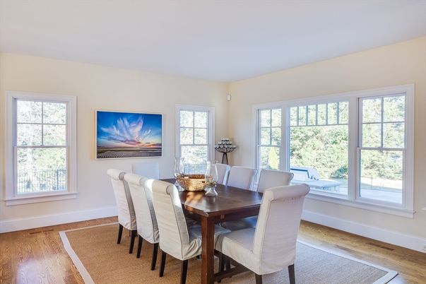 Dining room, Interior, Wood Texture Flooring