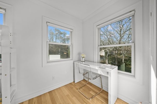 Home Office, Interior, Wood Texture Flooring