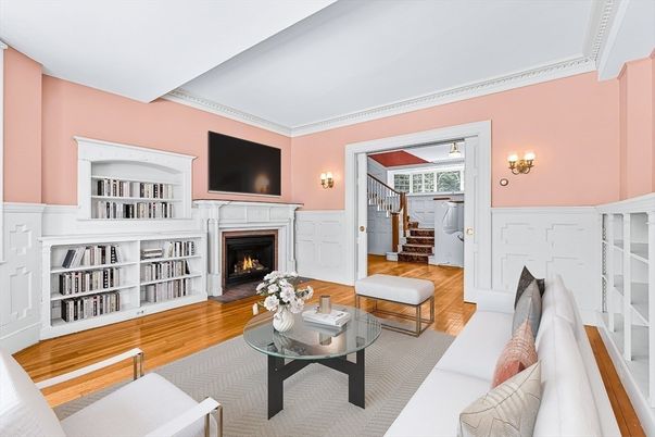 Fireplace, Interior, Living room, Wood Texture Flooring