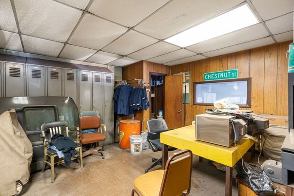 Home Office, Interior, Wooden Walls