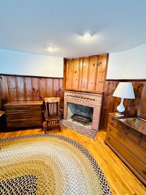 Fireplace, Interior, Wood Texture Flooring, Wooden Walls