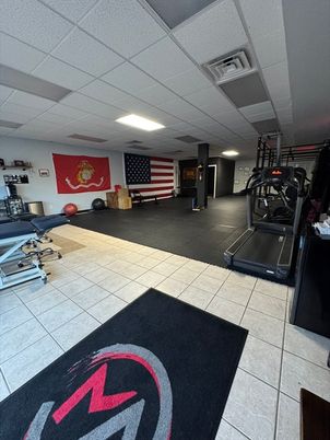Fitness Equipment, Interior, Recessed Lighting