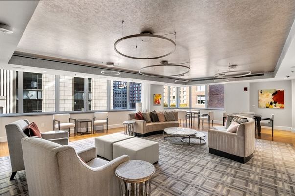 Interior, Living room, Pendant Lights, Wood Texture Flooring