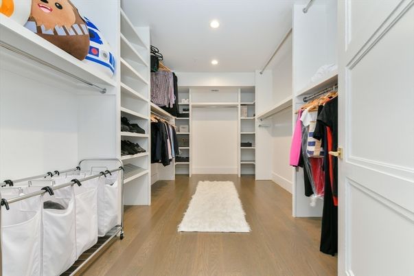 Interior, Recessed Lighting, Walk-in Closets, Wood Texture Flooring