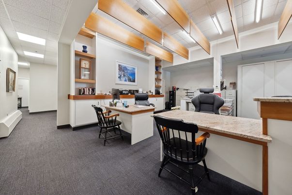 Home Office, Interior, Recessed Lighting