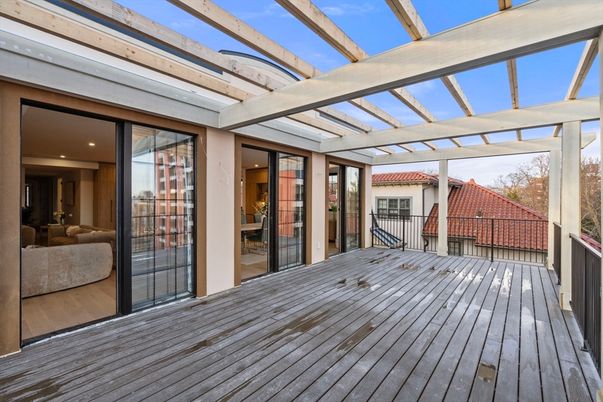 Glass Ceilings, Interior, Sun Room, Wood Texture Flooring
