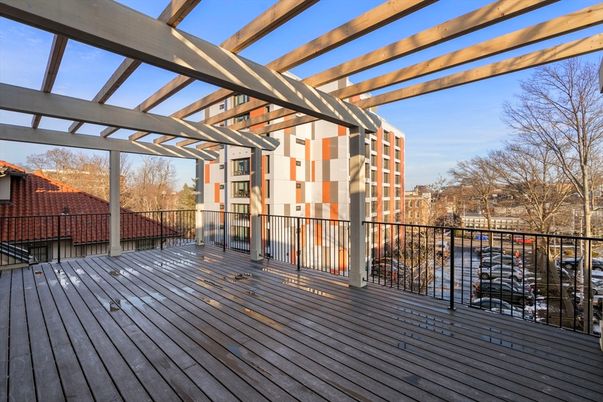 Exterior, Wood Texture Flooring