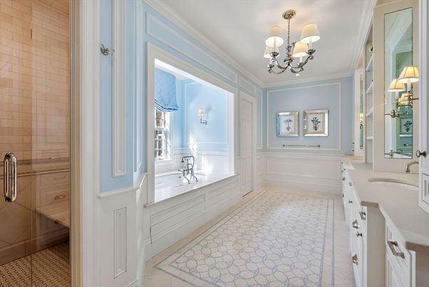 Bathroom, Chandelier, Dual Sink Vanities, Interior