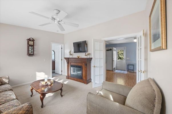 Fireplace, Interior, Living room, Wood Texture Flooring