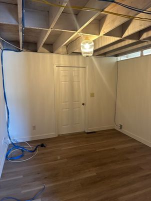 Empty room, Interior, Wood Texture Flooring