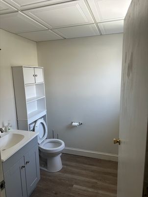 Bathroom, Interior, Wood Texture Flooring