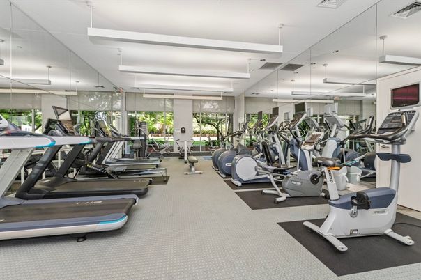 Fitness Equipment, Gym, Interior