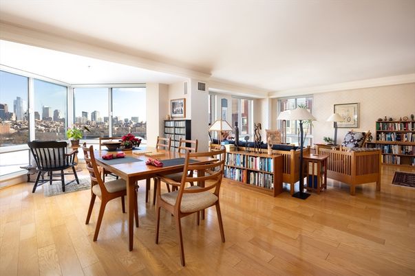 Dining room, Interior, Wood Texture Flooring