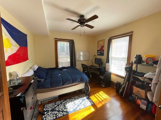 Bedroom, Home Office, Interior, Wood Texture Flooring