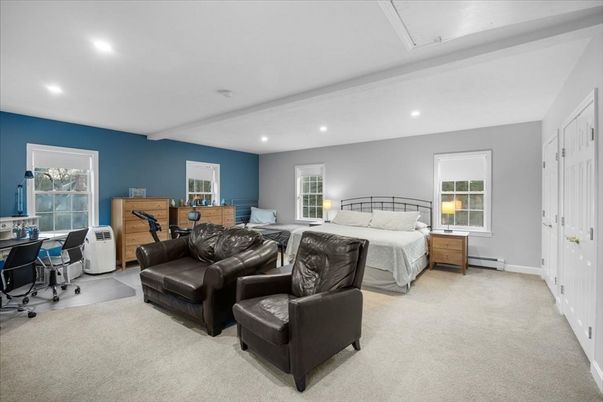 Bedroom, Home Office, Interior, Recessed Lighting