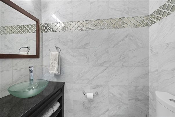 Bathroom, Interior, Marble Walls