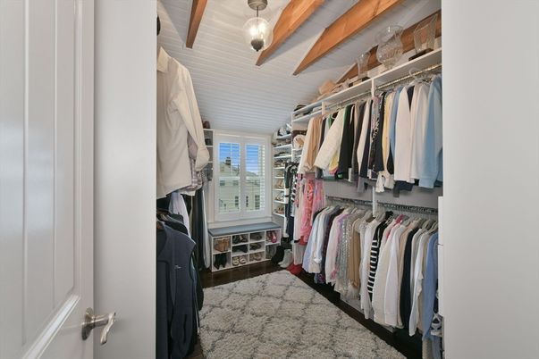Interior, Walk-in Closets, Wooden Beams