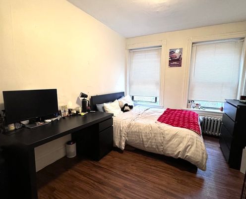 Bedroom, Home Office, Interior, Wood Texture Flooring
