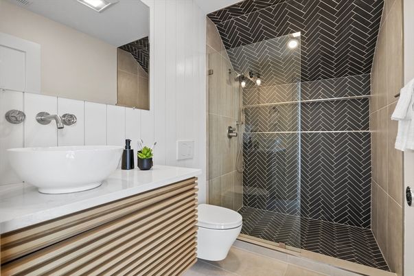 Bathroom, Glass Shower, Interior