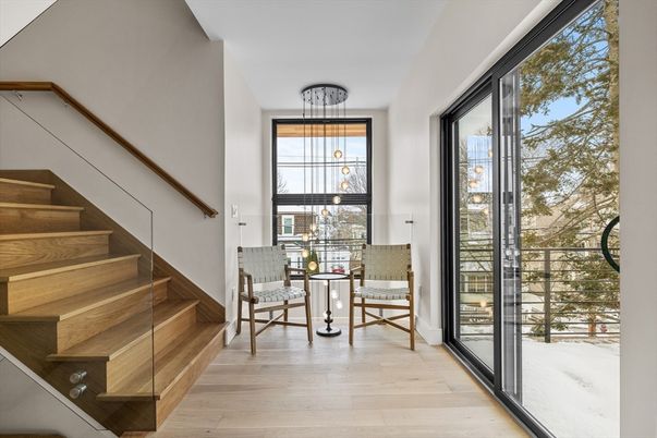 Interior, Pendant Lights, Wood Texture Flooring