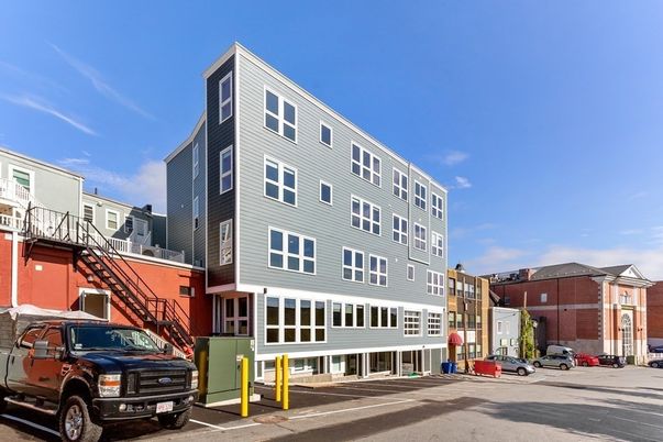 Exterior, Facade, Condo Building