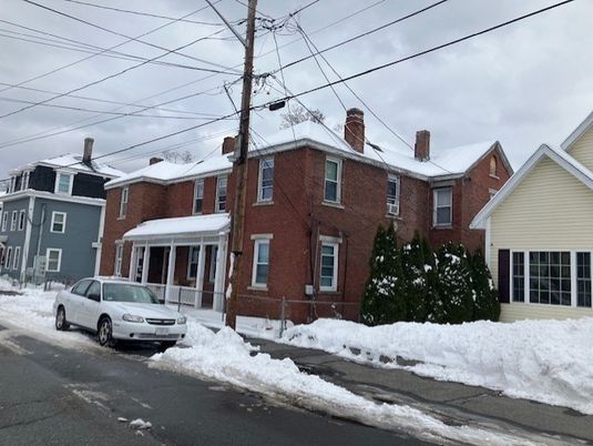 Exterior, Facade, Brick Facade, Rowhouse
