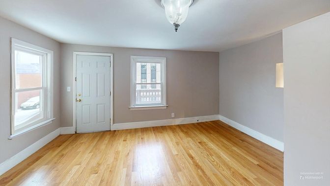 Empty room, Interior, Wood Texture Flooring