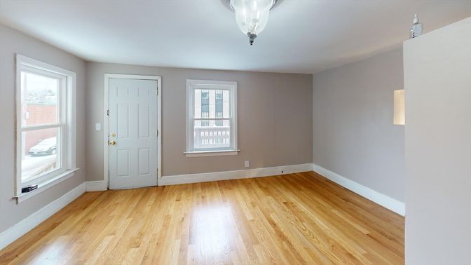 Empty room, Interior, Wood Texture Flooring