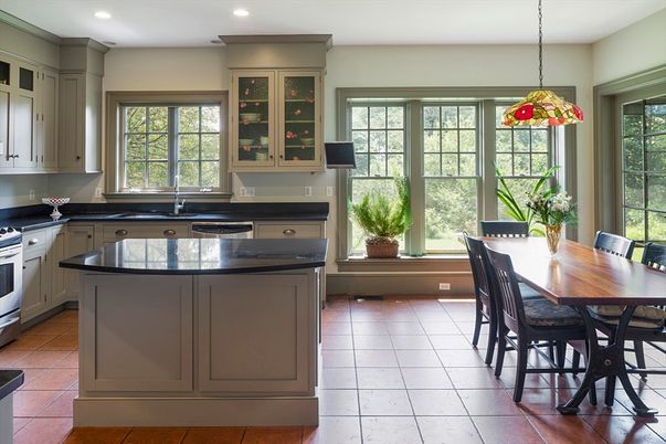 Dining room, Interior, Kitchen, Pendant Lights, Recessed Lighting