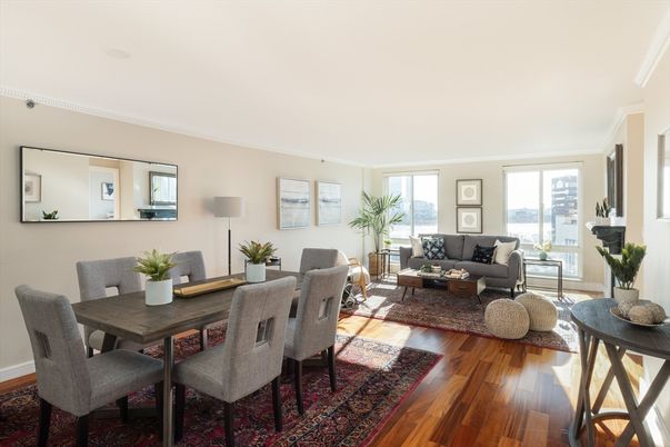 Dining room, Interior, Living room, Wood Texture Flooring