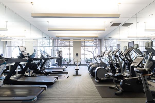 Fitness Equipment, Gym, Interior
