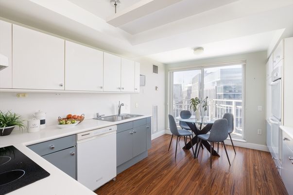 Dining room, Interior, Kitchen, Wood Texture Flooring