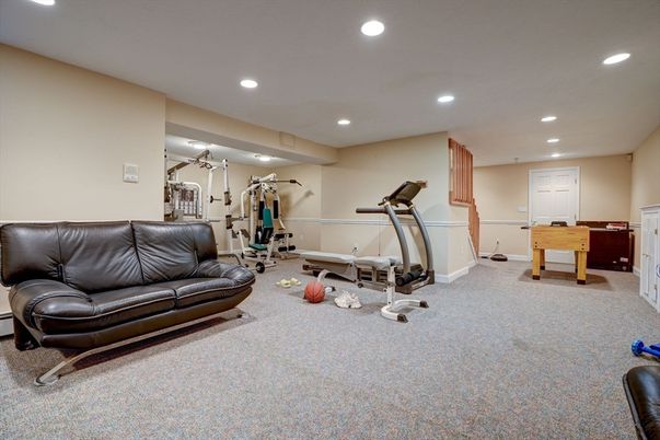 Fitness Equipment, Game Room, Interior, Recessed Lighting