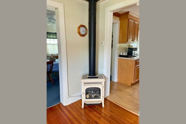 Fireplace, Interior, Wood Texture Flooring