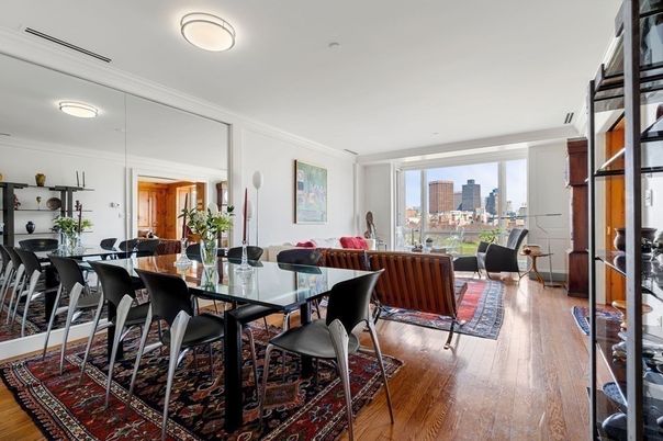 Dining room, Interior, Wood Texture Flooring