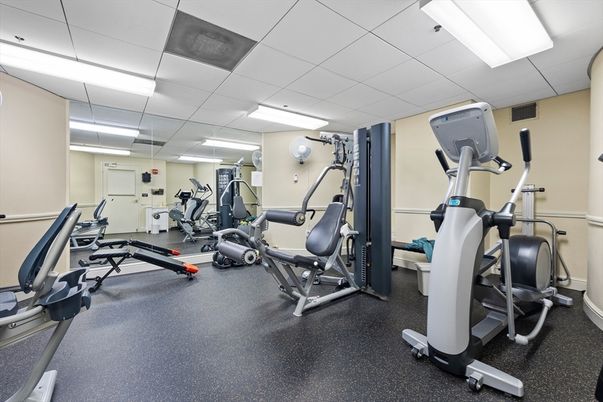 Fitness Equipment, Gym, Interior