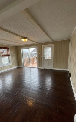 Empty room, Interior, Wood Texture Flooring