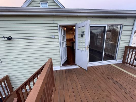 Exterior, Wood Texture Flooring