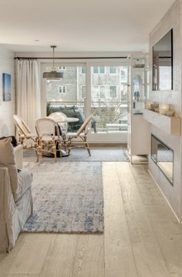 Fireplace, Interior, Pendant Lights, Wood Texture Flooring
