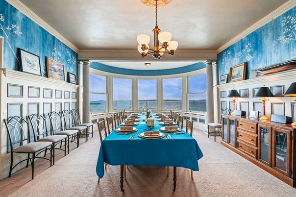 Chandelier, Dining room, Interior, Water
