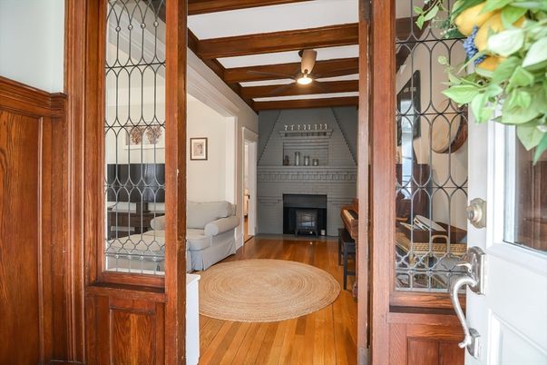Interior, Living room, Piano, Wooden Beams, Wood Texture Flooring