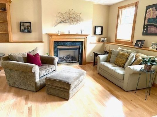 Fireplace, Interior, Living room, Wood Texture Flooring