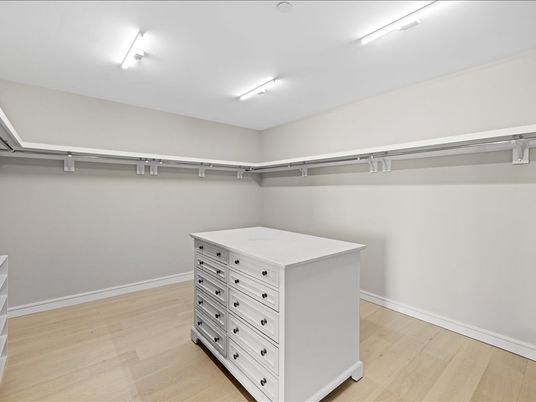 Interior, Walk-in Closets, Wood Texture Flooring