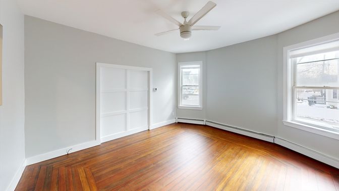 Empty room, Interior, Wood Texture Flooring