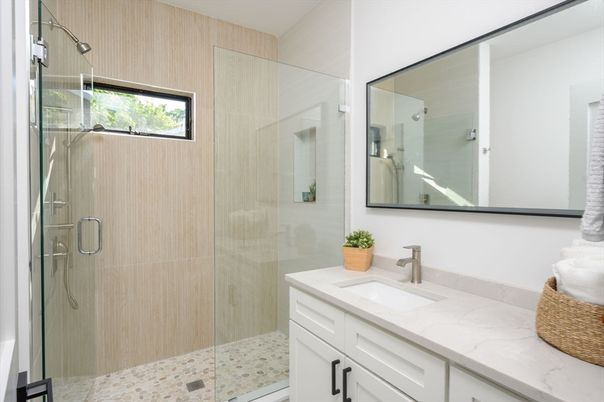 Bathroom, Glass Shower, Interior