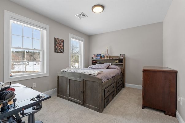 Bedroom, Home Office, Interior, Recessed Lighting