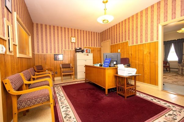 Home Office, Interior, Wooden Walls