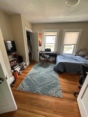 Bedroom, Home Office, Interior, Wood Texture Flooring