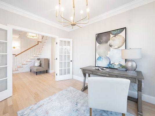 Chandelier, Interior, Wood Texture Flooring