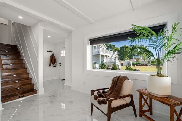 Interior, Marble, Recessed Lighting